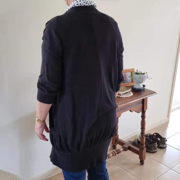 Saba black cardigan Size Au 8 - Picture 9 of 12